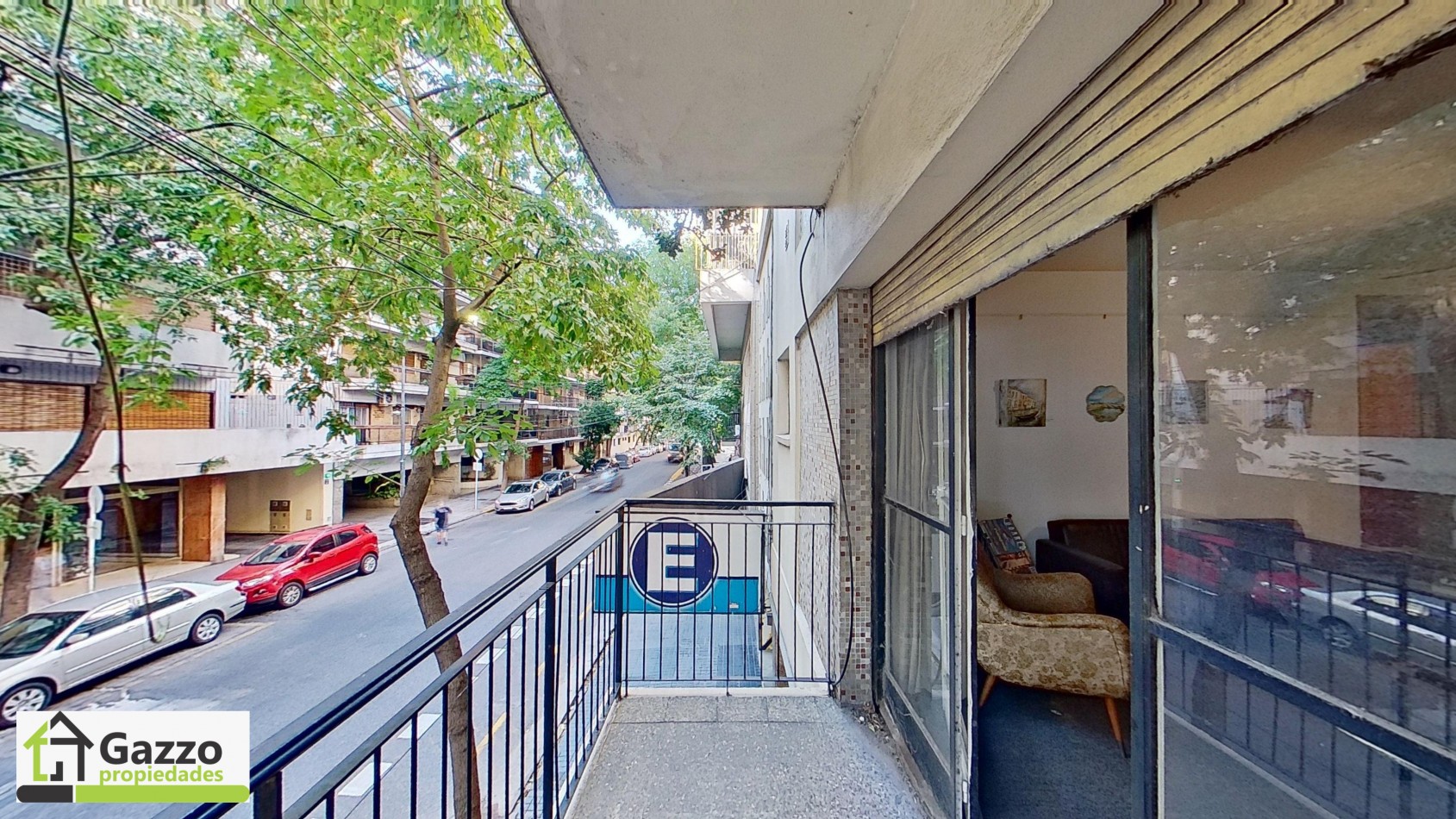 Departamento de 2 ambientes + bano en suite + cocina separada
