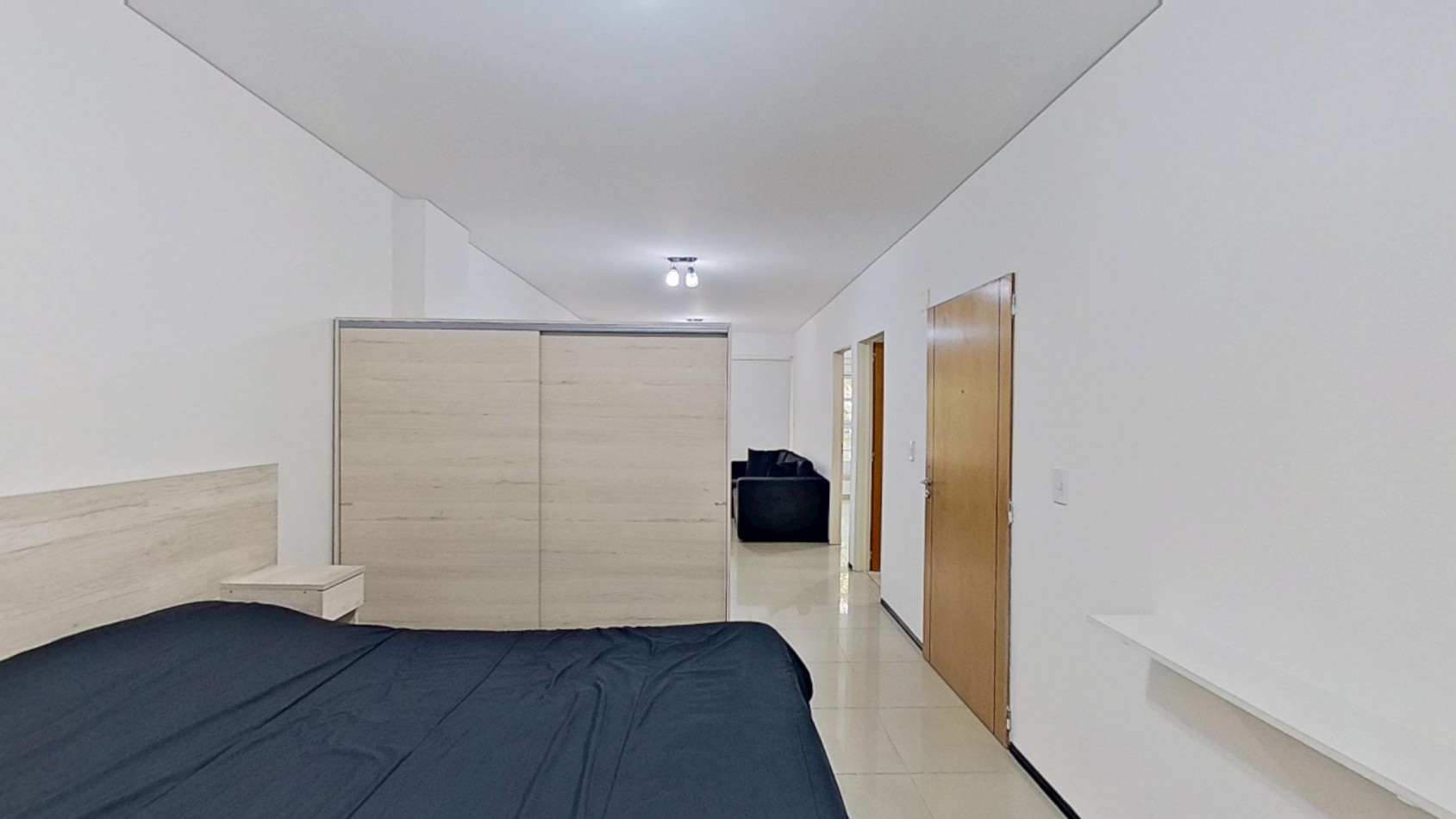 Monoambiente divisible + baño y toilette + cocina separada independiente