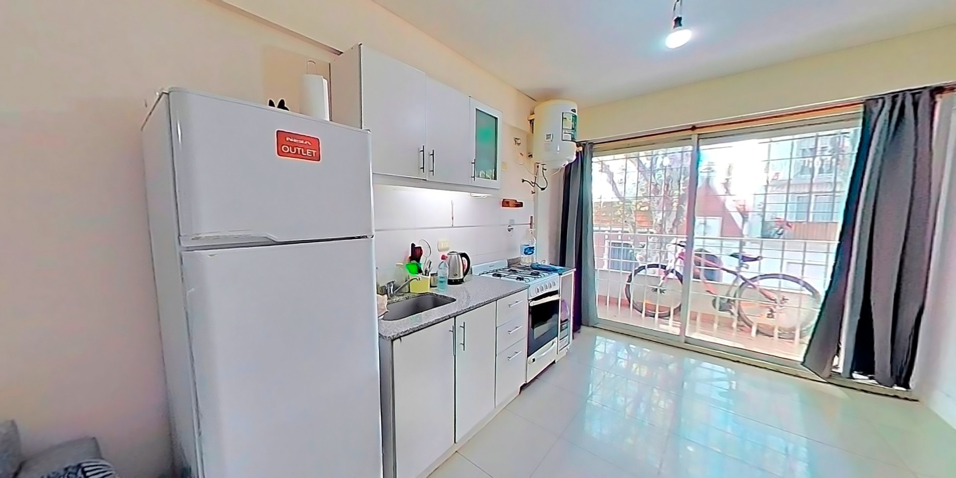 Monoambiente divisible + Luminoso